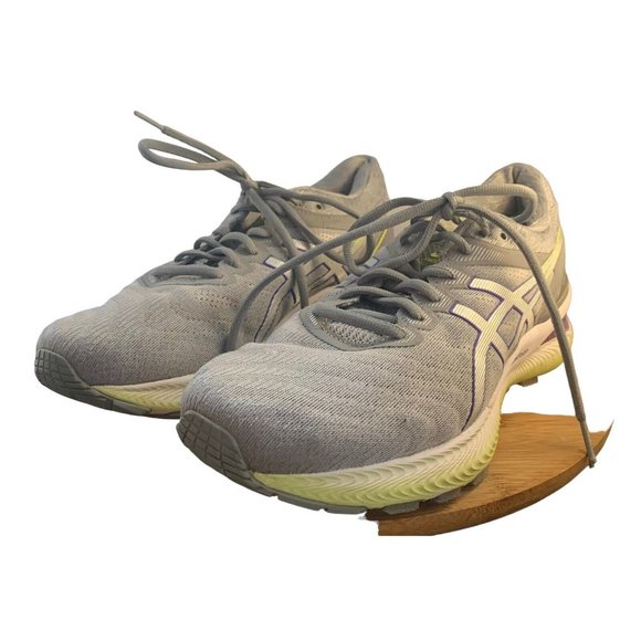 Asics Womens Gel Nimbus 22 Gray Comfort Athletic Sneaker Shoes Size US 10 - Picture 3 of 11